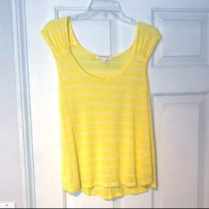 Never Worn Painted Threads Yellow Tank Top